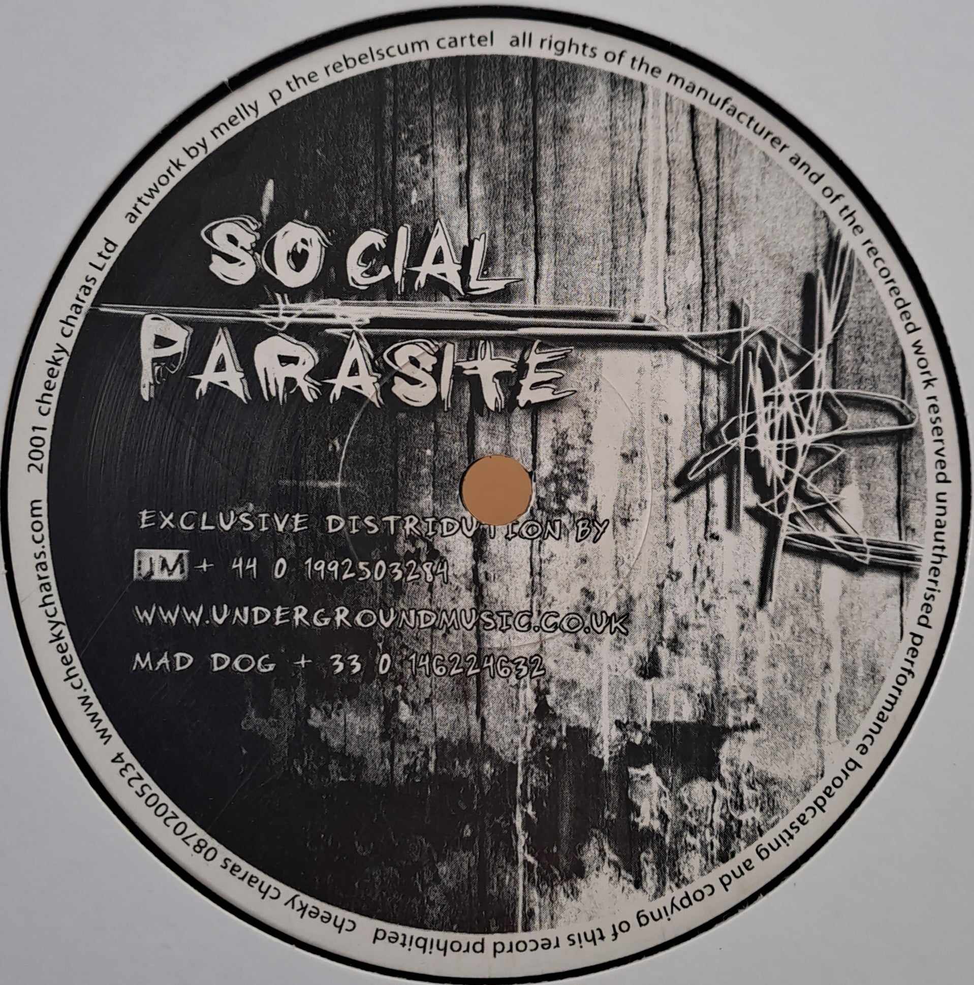 Social Parasite 06 - vinyle hardcore